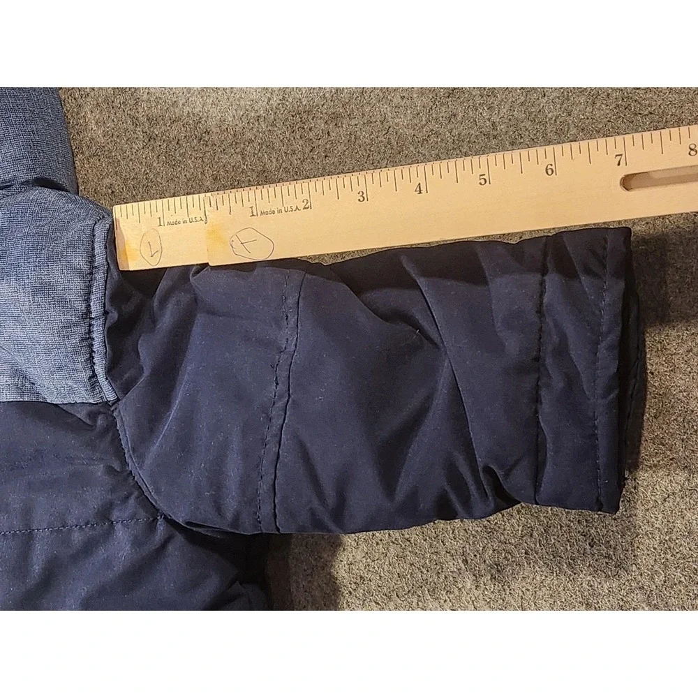 Carter's Jacket Toddler Boys 12M Blue Hooded Fleece Lined‎ Puffer Coat Winter